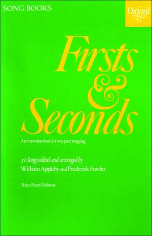 Firsts and Seconds de William Appleby