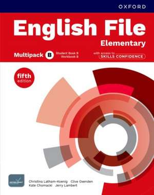 English File fifth edition: Elementary: Student Book & Workbook with access to Skills Confidence multi-pack B: Print Student Book & Workbook with 2 years' access to Skills Confidence multi-pack B