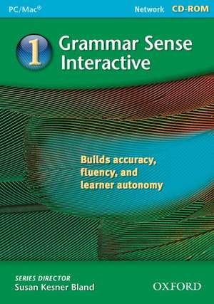 Grammar Sense 1:: Interactive CD-ROM (Basic) de Susan Kesner Bland