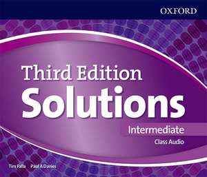 Solutions: Intermediate: Class Audio CDs de Paul Davies