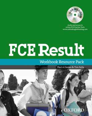 FCE Result: Workbook Resource Pack without Key de Paul A. Davies