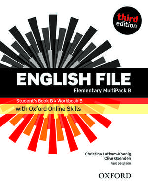 English File: Elementary: Student's Book/Workbook MultiPack B with Oxford Online Skills