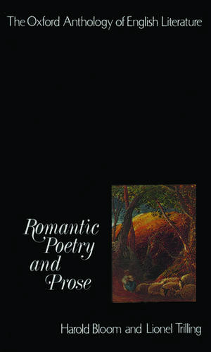 Romantic Poetry and Prose de Harold Bloom