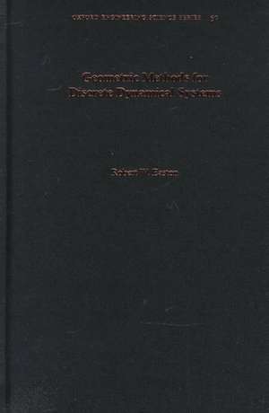 Geometric Methods for Discrete Dynamical Systems de Robert W. Easton