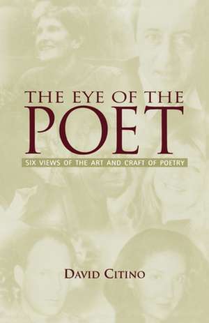 The Eye of the Poet: Six Views of the Art and Craft of Poetry de David John Citino