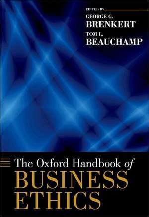 The Oxford Handbook of Business Ethics de George G. Brenkert