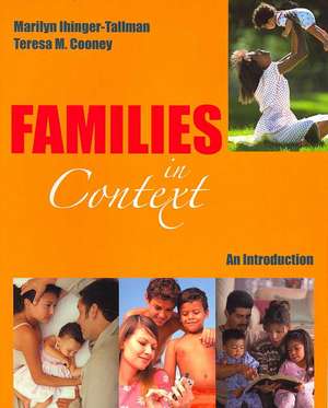 Families in Context: An Introduction de Marilyn Ihinger-Tallman