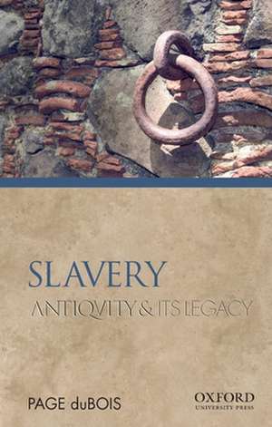 Slavery de Page DuBois