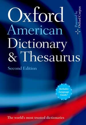 Oxford American Dictionary & Thesaurus, 2e de Oxford Languages