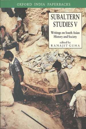 Subaltern Studies: Volume V de Ranajit Guha