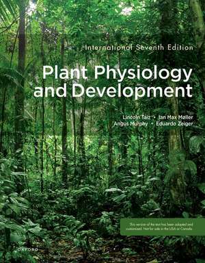 Plant Physiology and Development de Lincoln Taiz