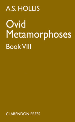 Metamorphoses. Book VIII de Ovid