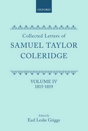 Letters de Samuel Taylor Coleridge