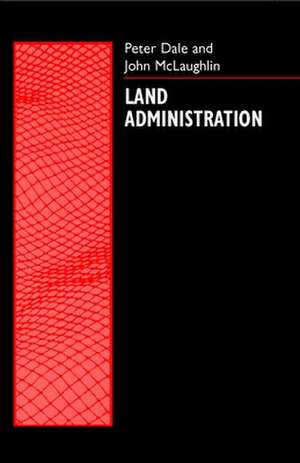 Land Administration de Peter Dale