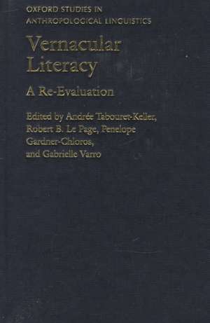 Vernacular Literacy: A Re-Evaluation de Andrée Tabouret-Keller