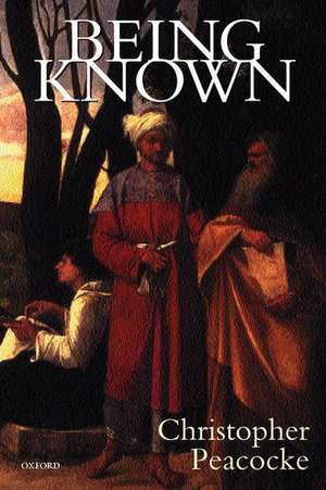 Being Known de Christopher Peacocke