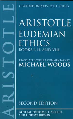 Eudemian Ethics Books I, II, and VIII de Aristotle