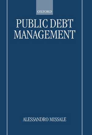 Public Debt Management de Alessandro Missale