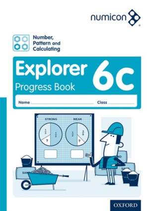 Numicon: Number, Pattern and Calculating 6 Explorer Progress Book C (Pack of 30) de Tony Wing