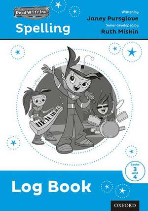 Read Write Inc. Spelling: Read Write Inc. Spelling: Log Book 3-4 (Pack of 30) de Ruth Miskin