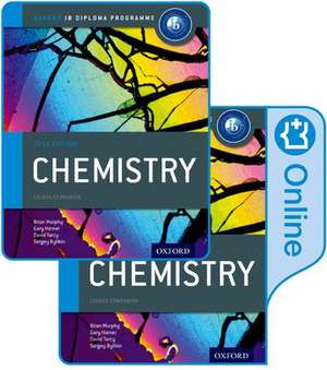 Oxford IB Diploma Programme: IB Chemistry Print and Enhanced Online Course Book Pack de Brian Murphy