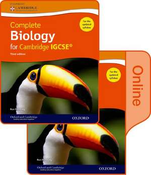 Complete Biology for Cambridge IGCSE® Print and Online Student Book Pack (Third edition) de Ron Pickering