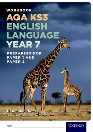 AQA KS3 English Language: Year 7 Test Workbook Pack of 15 de Helen Backhouse