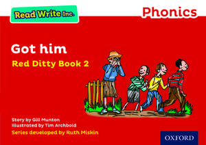 Read Write Inc. Phonics: Got Him (Red Ditty Book 2) de Gill Munton