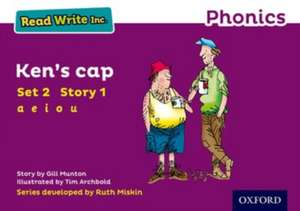 Read Write Inc. Phonics: Ken's Cap (Purple Set 2 Storybook 1) de Gill Munton