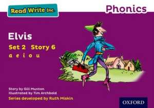 Read Write Inc. Phonics: Elvis (Purple Set 2 Storybook 6) de Gill Munton