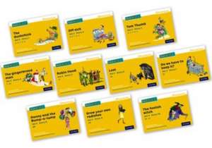 Read Write Inc. Phonics: Yellow Set 5 Core Storybooks (Mixed Pack of 10) de Gill Munton