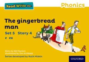 Read Write Inc. Phonics: The Gingerbread Man (Yellow Set 5 Storybook 4) de Gill Munton