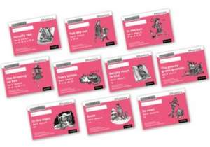 Read Write Inc. Phonics: Pink Set 3 Core Black & White Storybooks (Mixed Pack of 10) de Gill Munton