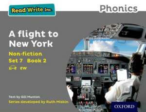 Read Write Inc. Phonics: A Flight to New York (Grey Set 7 Non-fiction 2) de Gill Munton