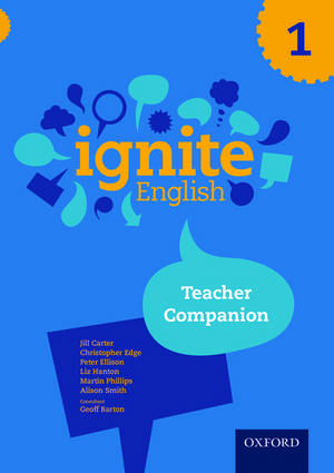 Ignite English: Teacher Companion 1 de Jill Carter