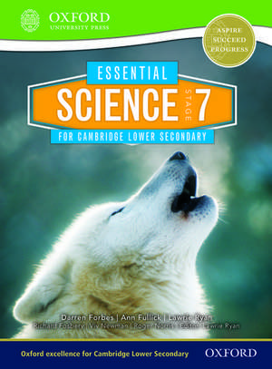 Essential Science for Cambridge Lower Secondary Stage 7 Student Book de Darren Forbes