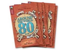 Oxford Reading Tree TreeTops Greatest Stories: Oxford Level 15: Around the World in 80 Days Pack 6 de Rob Alcraft