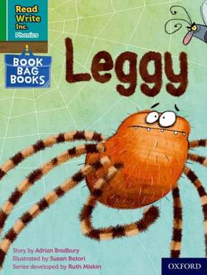 Read Write Inc. Phonics: Leggy (Green Set 1 Book Bag Book 8) de Ruth Miskin