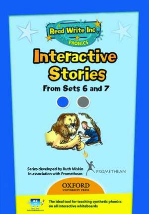 Read Write Inc. Phonics: Interactive Stories CD-ROM 3 Multi User de Ruth Miskin