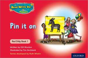 Read Write Inc. Phonics: Red Ditty Books Mixed Pack of 10 New Edition de Ruth Miskin