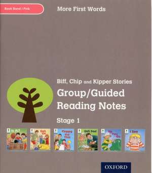 Oxford Reading Tree: Level 1: More First Words: Group/Guided Reading Notes de Roderick Hunt