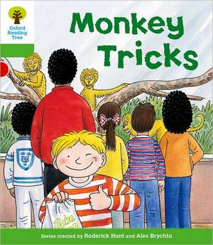 Oxford Reading Tree: Level 2: Patterned Stories: Monkey Tricks de Roderick Hunt