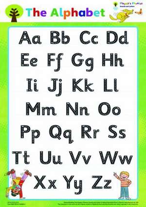 Oxford Reading Tree: Floppy's Phonics: Sounds and Letters: Alphabet Poster de Debbie Hepplewhite