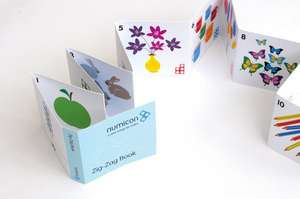 Numicon: Zig Zag Book de Oxford University Press