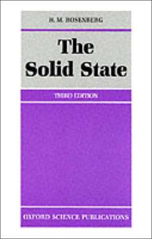 The Solid State de H. M. Rosenberg