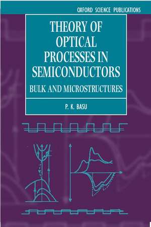 Theory of Optical Processes in Semiconductors: Bulk and Microstructures de P. K. Basu