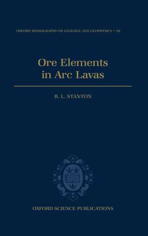 Ore Elements in Arc Lavas de R. L. Stanton