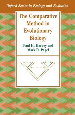 The Comparative Method in Evolutionary Biology de Paul H. Harvey