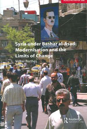 Syria under Bashar al-Asad: Modernisation and the Limits of Change de Volker Perthes