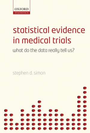 Statistical Evidence in Medical Trials: What do the data really tell us? de Stephen D. Simon